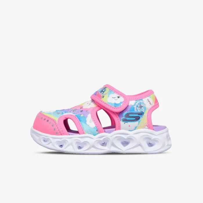 SKECHERS HEART LIGHTS SANDALS 