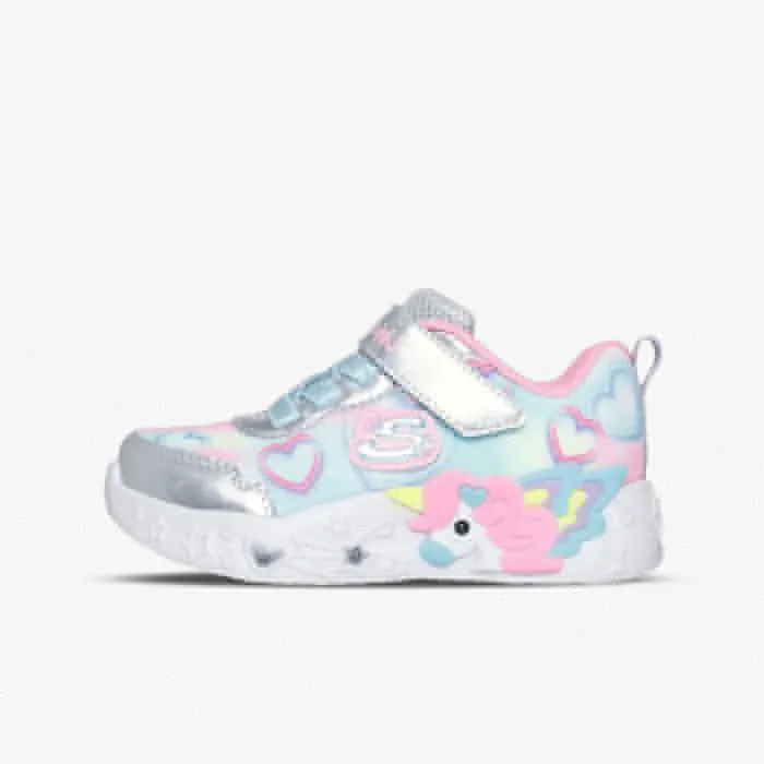 SKECHERS UNICORN CHARMER - LIL HEART S 