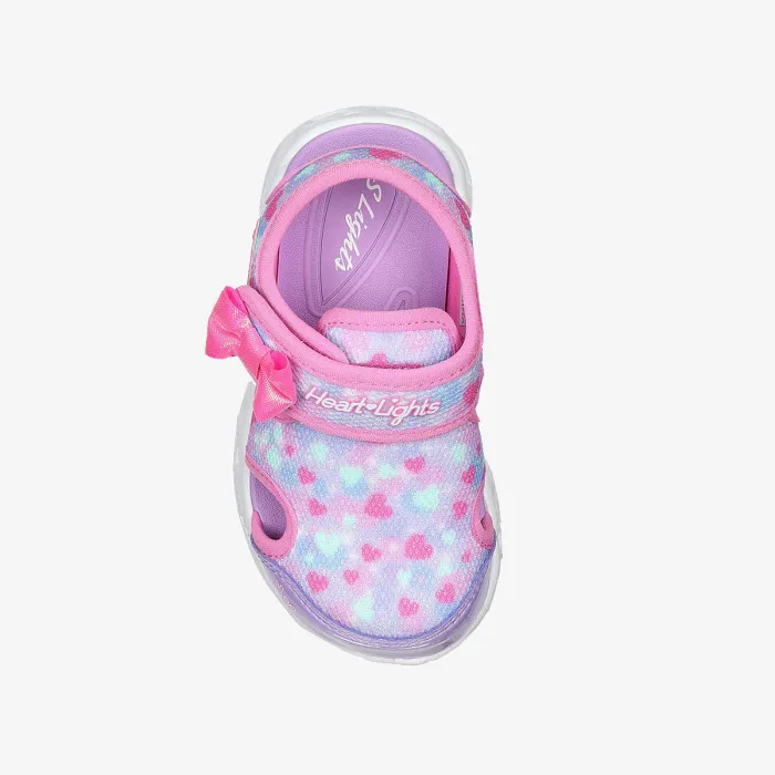 SKECHERS HEART LIGHTS SANDALS 