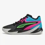 PUMA DAGGER PUMA Black-Fluro Pink Pes 