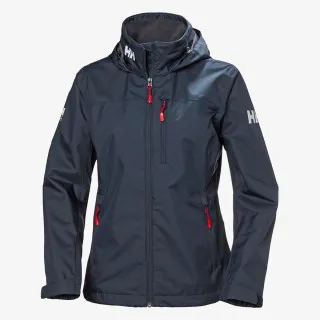 HELLY HANSEN W CREW HOODED MIDLAYER JACKET