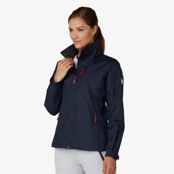 HELLY HANSEN W CREW HOODED MIDLAYER JACKET 