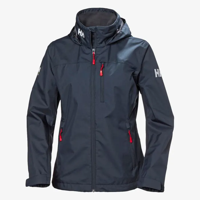 HELLY HANSEN W CREW HOODED MIDLAYER JACKET 