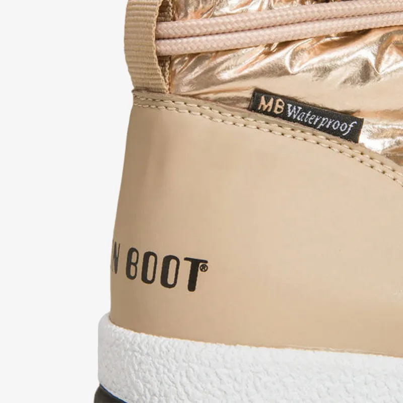 MOON BOOT MOON BOOT JR GIRL LOW NYL ROSE GOLD 36-3