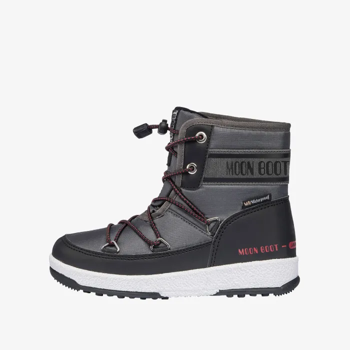 MOON BOOT MOON BOOT JR BOY MID WP 2 BLACK/CASTLERO 