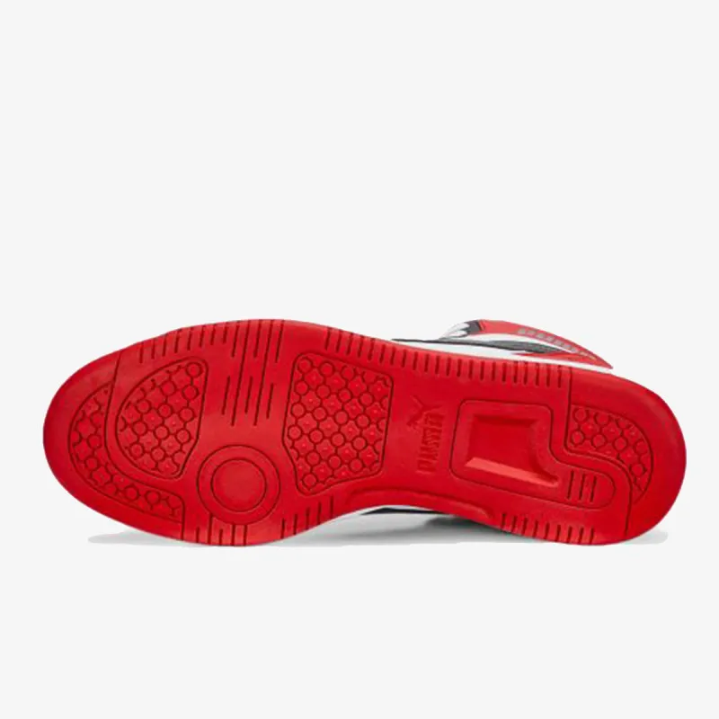 PUMA PUMA REBOUND JOY PUMA WHITE-ASPHALT-HIGH 