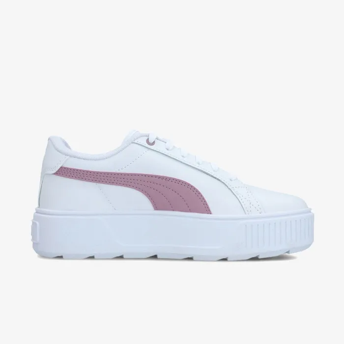 KARMEN L PUMA WHITE-PALE GRAPE-PUMA SILV 