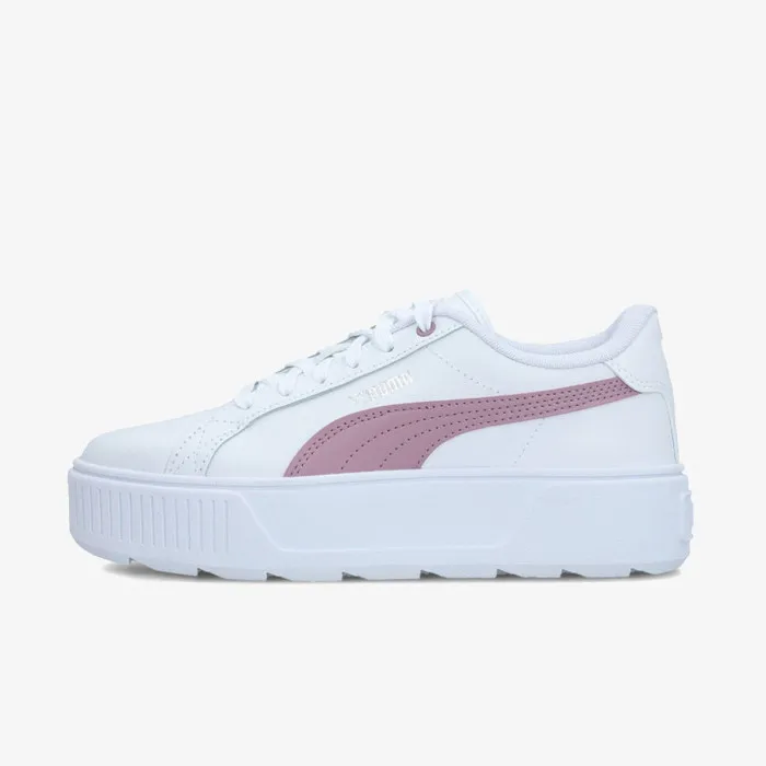 KARMEN L PUMA WHITE-PALE GRAPE-PUMA SILV 