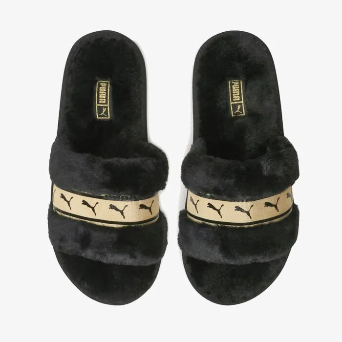 PUMA FLUFF REMIX METALLIC BLACK-PUM 