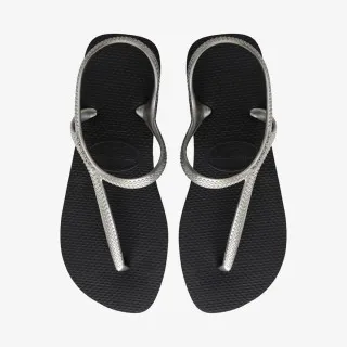 HAVAIANAS FLASH URBAN BLACK SILVER