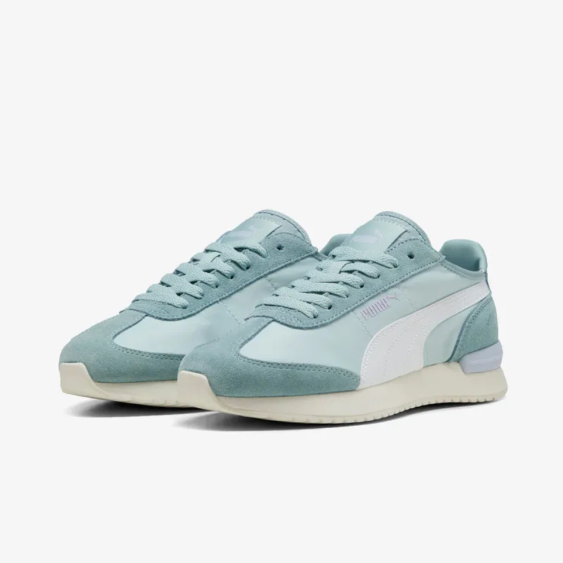 PUMA R78 WIND NYLON Peaceful Blue-PUMA White-