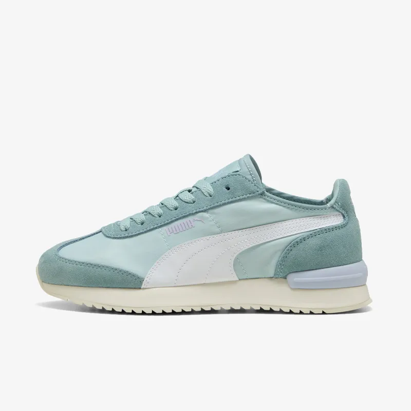 PUMA R78 WIND NYLON Peaceful Blue-PUMA White-