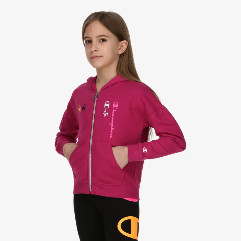 CHAMPION Girls Full Zip Hoody