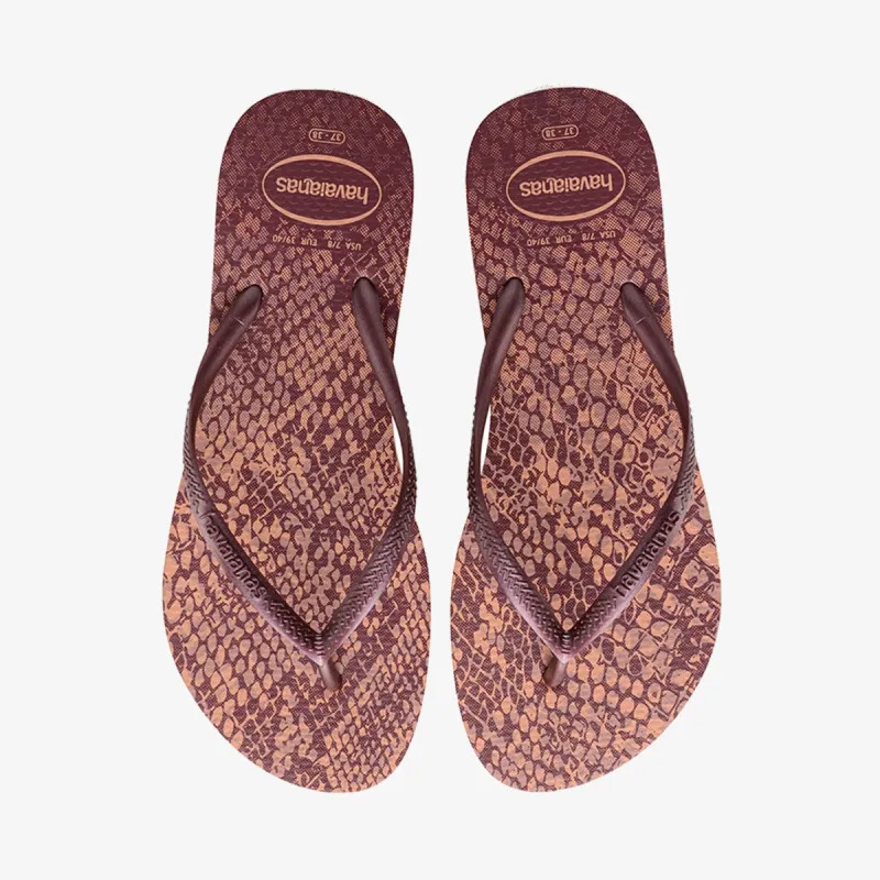 HAVAIANAS SLIM ANIMALS CROCUS ROSE 
