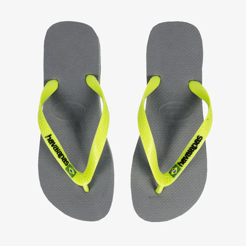 HAVAIANAS HAV. BRASIL LOGO STEEL GREY