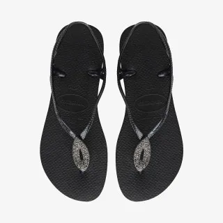HAVAIANAS LUNA SPECIAL BLACK DARK G