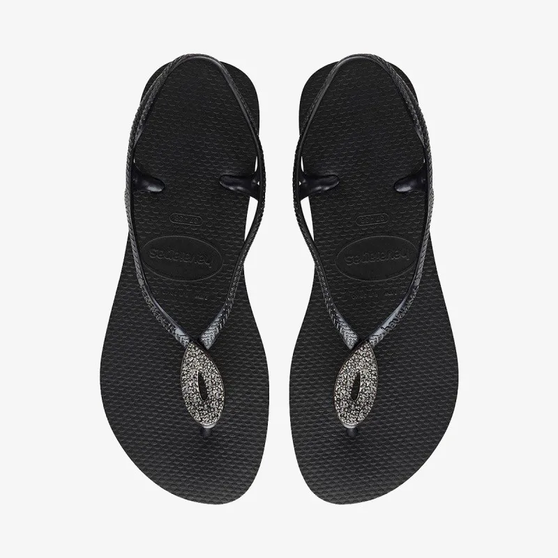 HAVAIANAS LUNA SPECIAL BLACK DARK G