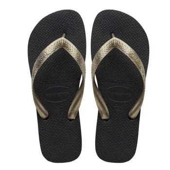 HAVAIANAS HAV. TOP TIRAS BLACK/GOLD 
