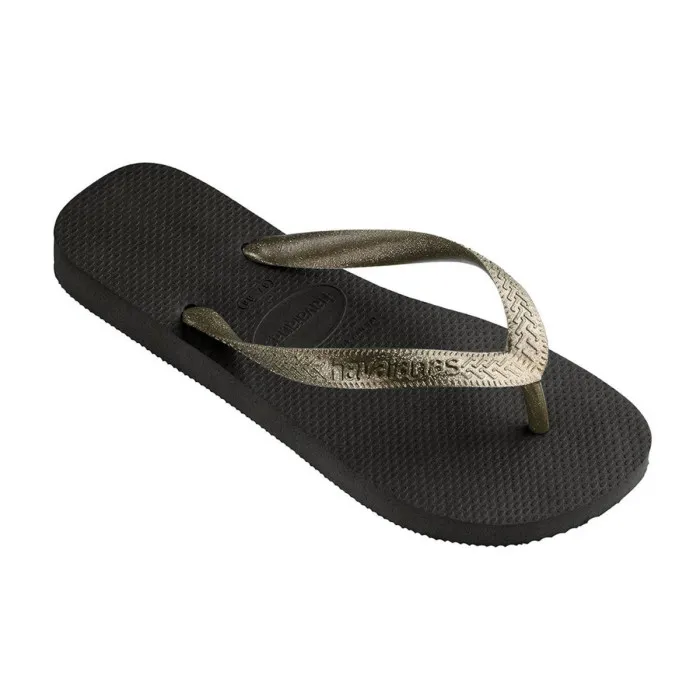 HAVAIANAS HAV. TOP TIRAS BLACK/GOLD 