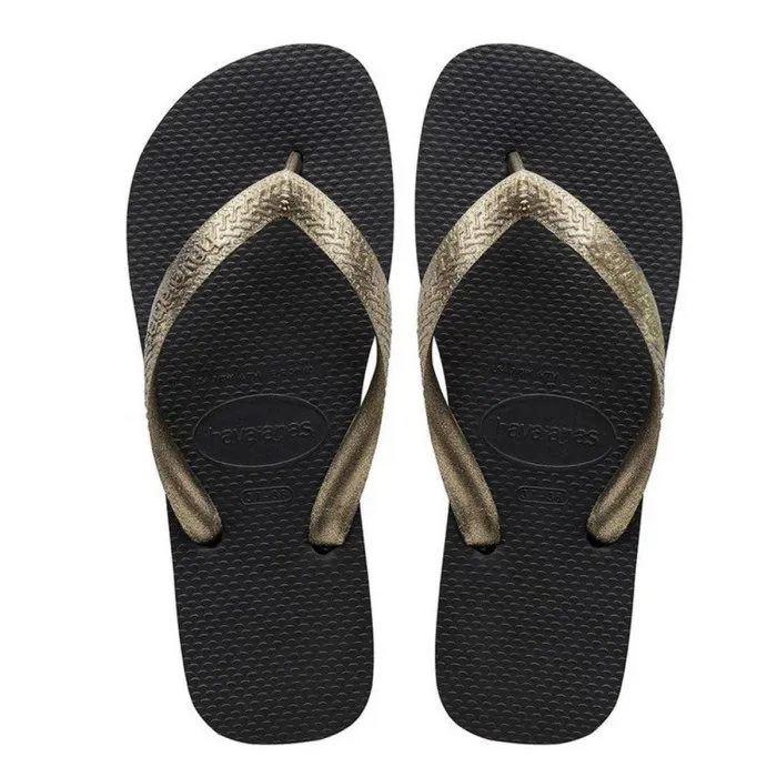 HAVAIANAS HAV. TOP TIRAS BLACK/GOLD 