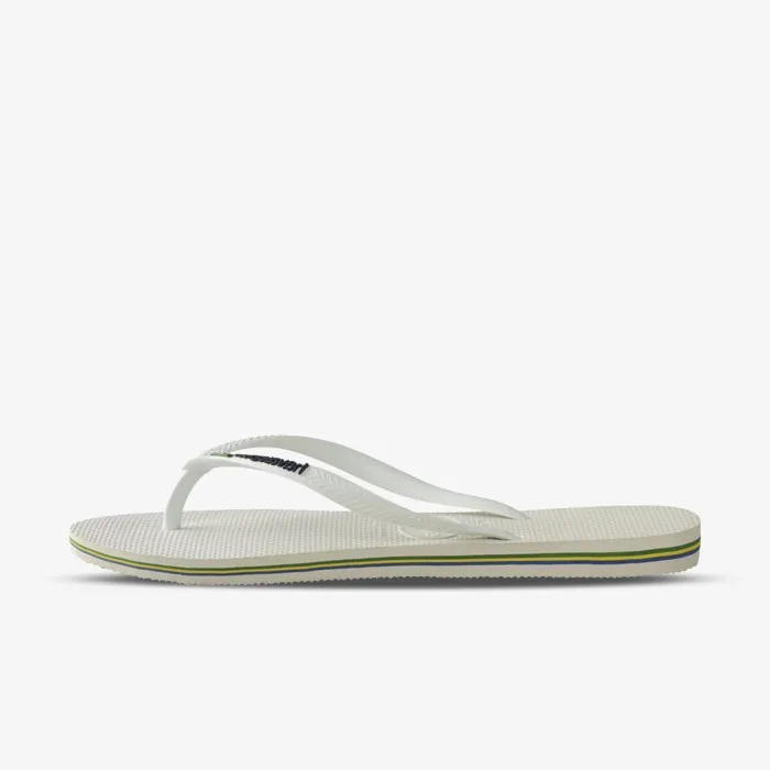 HAVAIANAS SLIM BRASIL LOGO WHITE 