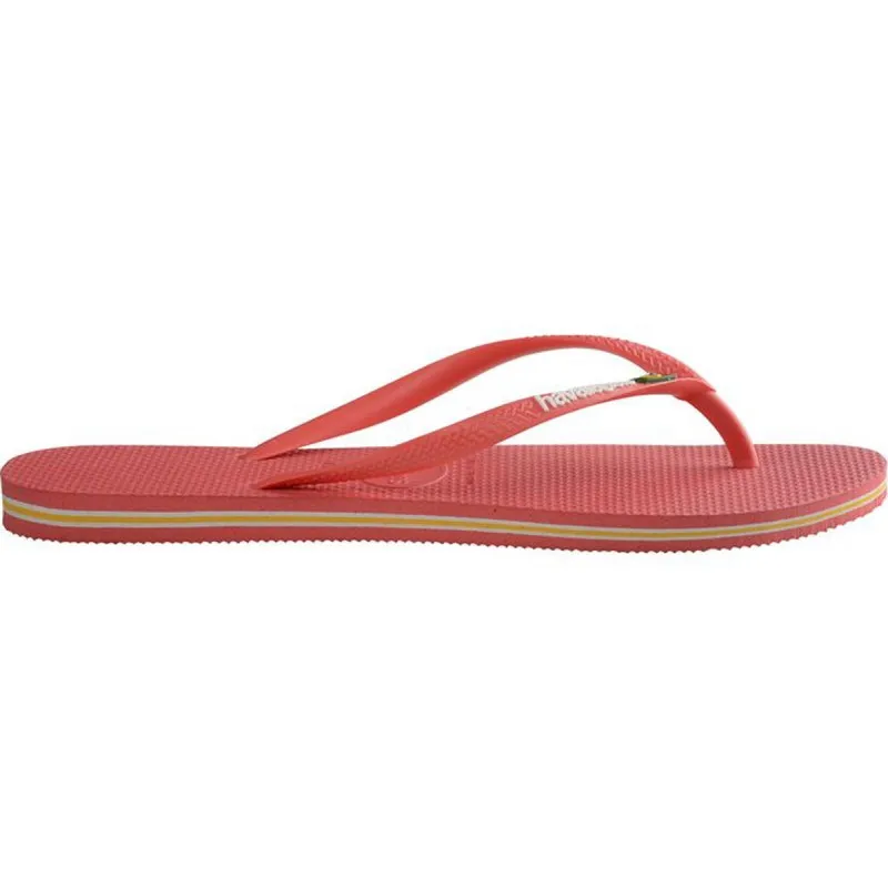 HAVAIANAS SLIM BRASIL LOGO CORALNEW 