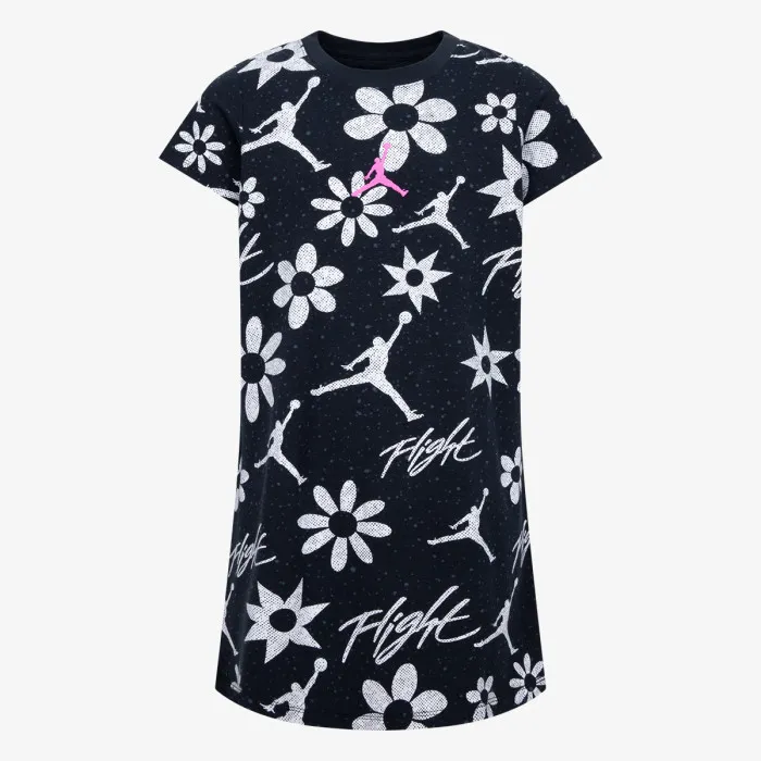 JORDAN JDG FLORAL FLIGHT AOP DRESS 