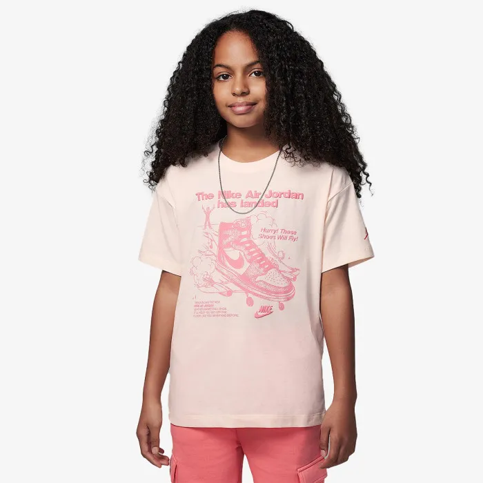 JORDAN JDG W J SS OS GFX TEE 