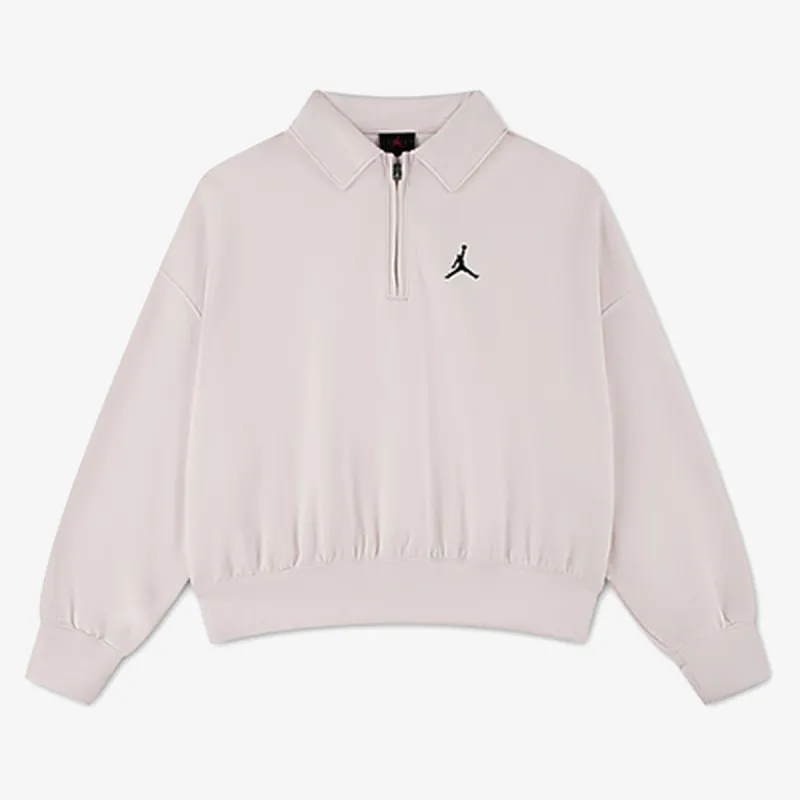 JORDAN JDG SHE'S AN ALLSTAR HALF ZIP 