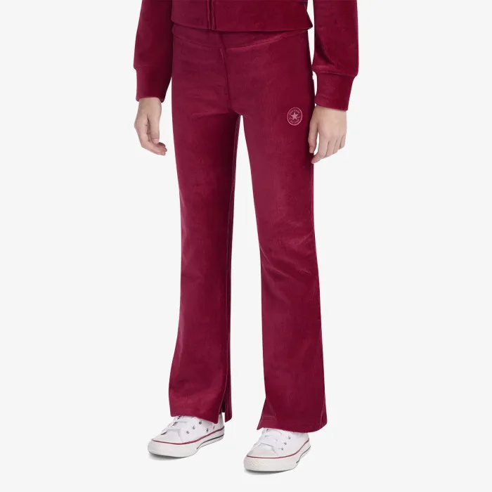CONVERSE CNVG RIBBED VELOUR FLARED LEGG 