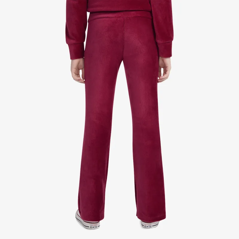 CONVERSE CNVG RIBBED VELOUR FLARED LEGG 
