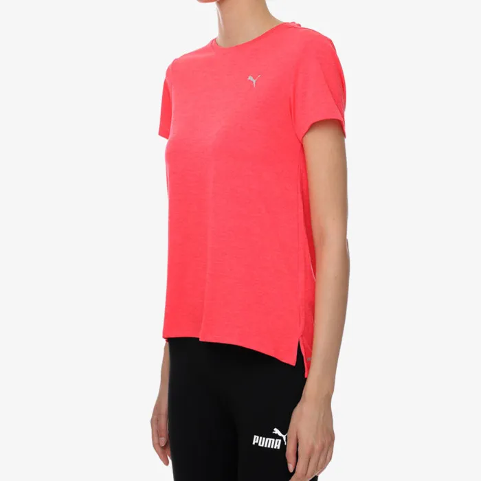 PUMA PUMA RUN FAVORITE HEATHER SS TEE W 