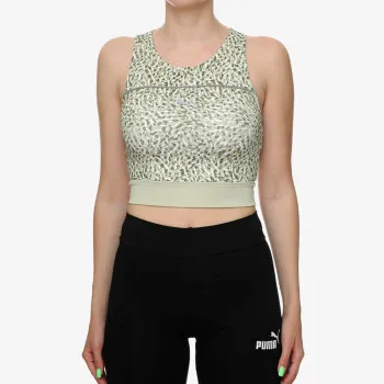 PUMA RUN HIGH SHINE CROP TANK W 