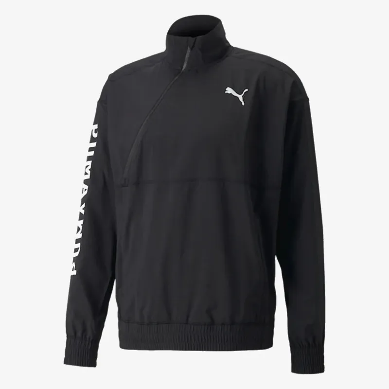 PUMA TRAIN LOGO 1/2 ZIP 