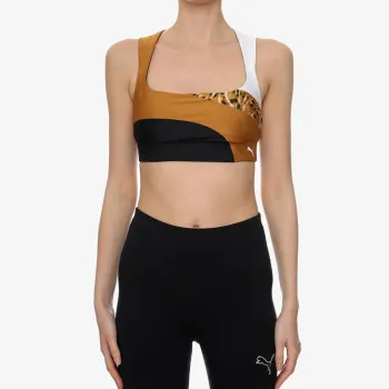 PUMA MID IMPACT SAFARI GLAM BRA 