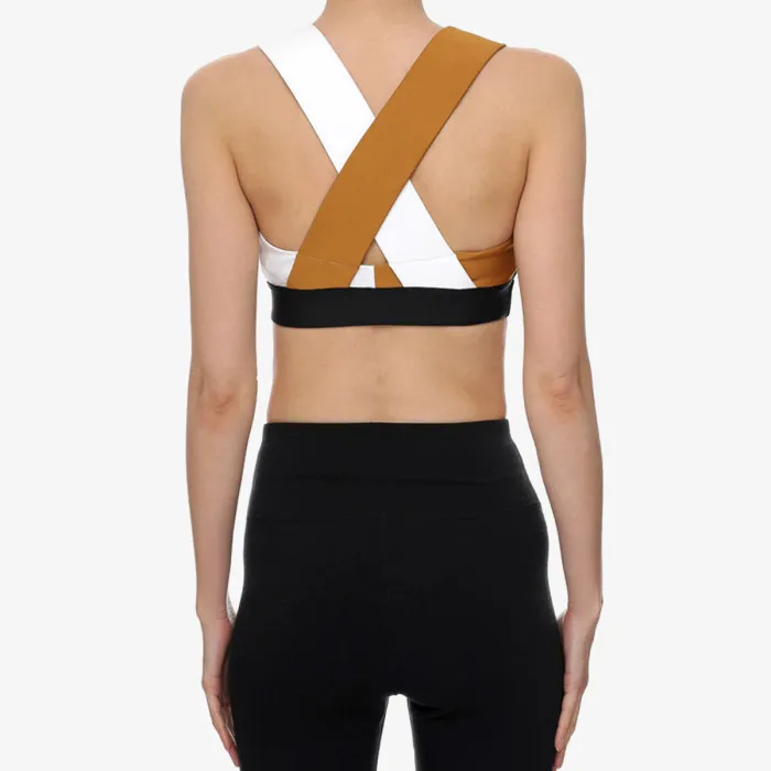 PUMA MID IMPACT SAFARI GLAM BRA 