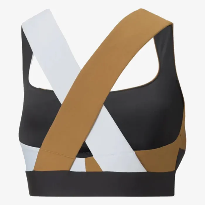 PUMA MID IMPACT SAFARI GLAM BRA 