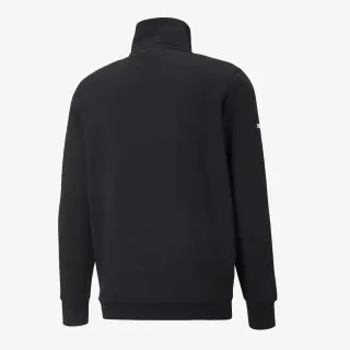 PUMA BMW MMS ESS FLEECE JKT COTTON BLACK 