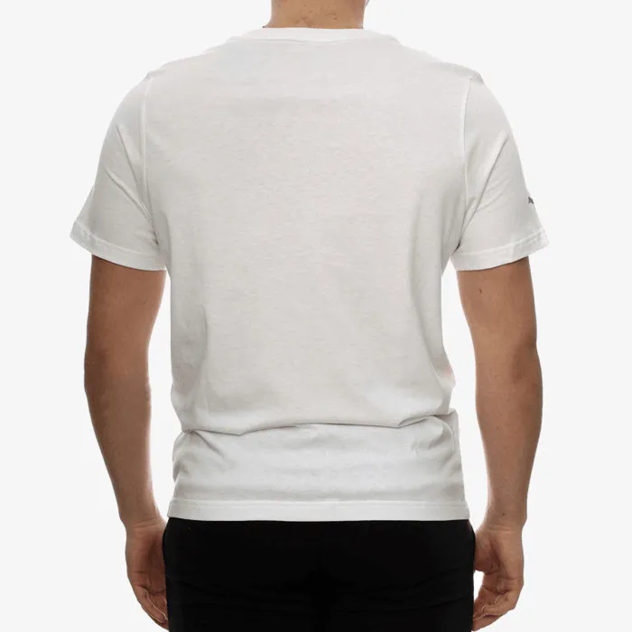 PUMA BMW MMS ESS LOGO TEE WHITE 