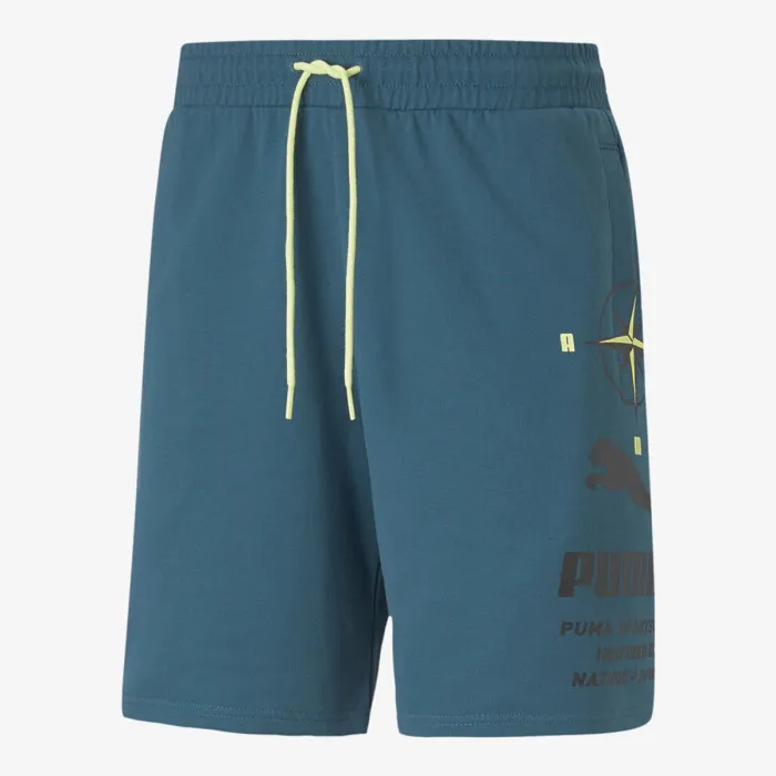 PUMA NATURE CAMP GRAPHIC SHORTS 