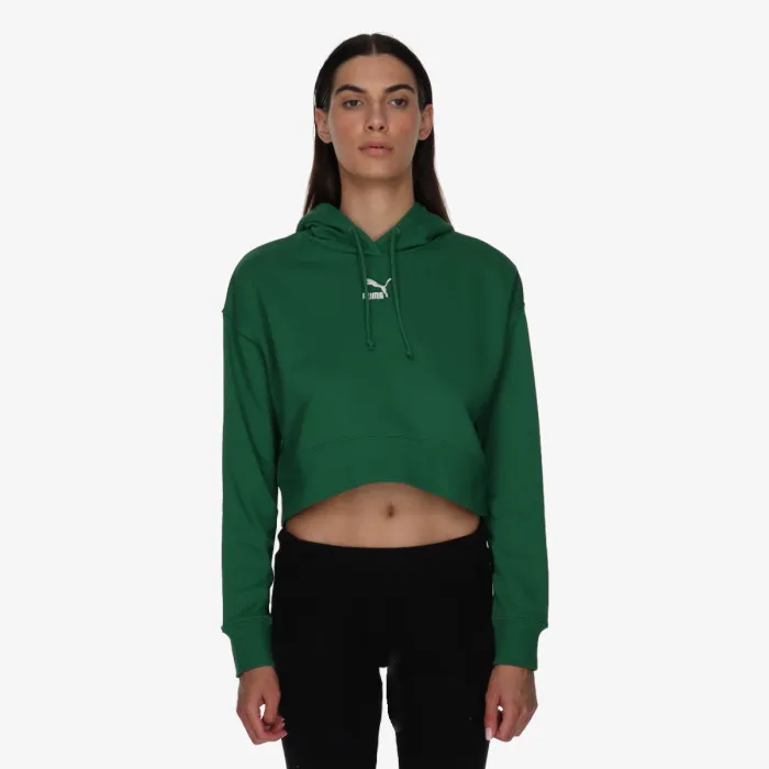 PUMA CLASSICS Cropped Hoodie TR 