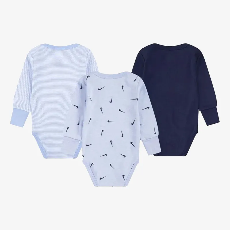 Nike NKN BABY ESSENTIALS 3PK LS BS 