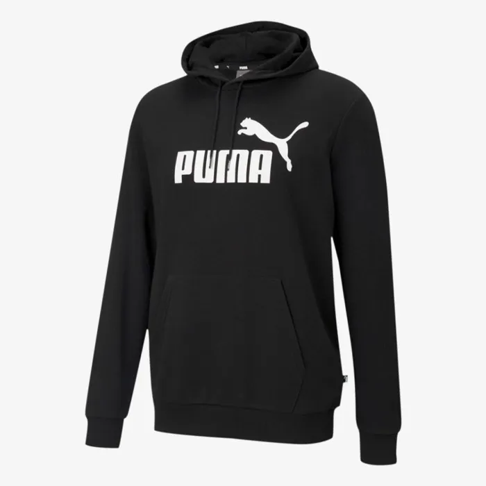 ESS BIG LOGO HOODIE TR PUMA BLACK 