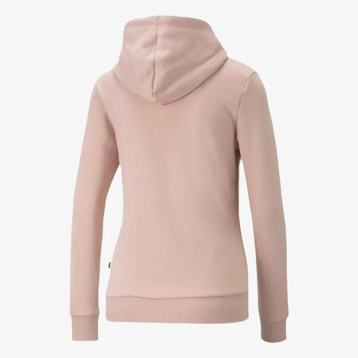 ESS LOGO HOODIE FL S ROSE QUARTZ 