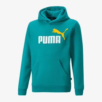 PUMA ESS+ 2 COL BIG LOGO HOODIE 