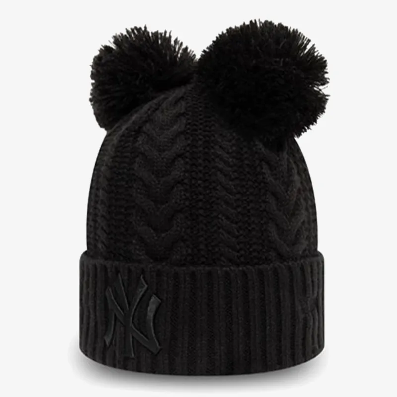 NEW ERA WMNS DOUBLE POM CUFF KNIT NEYYAN BL
