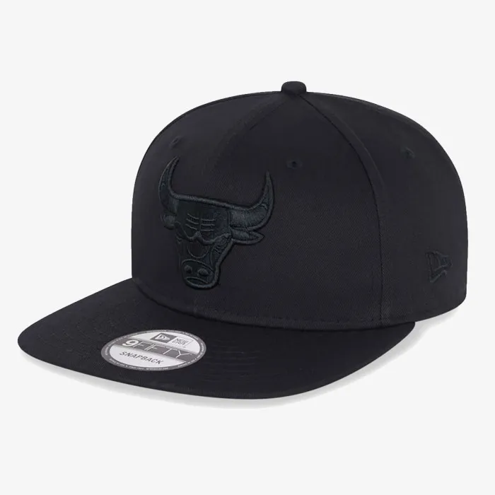 NEW ERA CHICAGO BULLS BLKBLK 