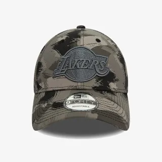 NEW ERA PAINTED AOP 9FORTY LOSLAK GRHBLK