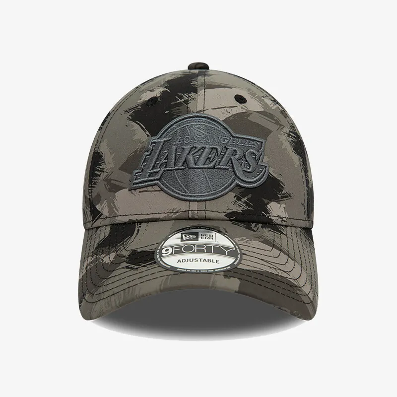 NEW ERA PAINTED AOP 9FORTY LOSLAK GRHBLK