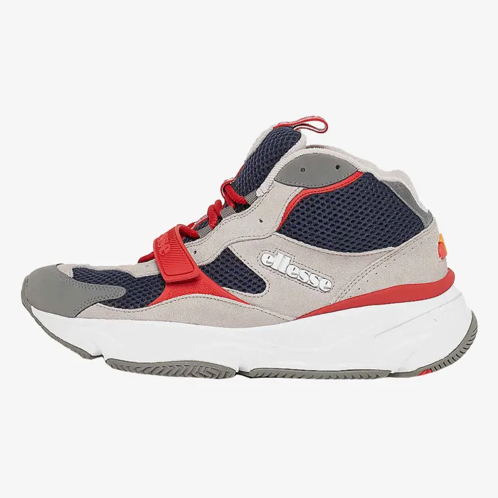 ELLESSE AURANO MID SUED AM GRY/BLU/RED 